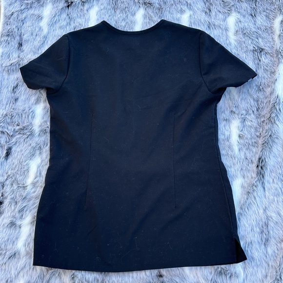 FIGS Casma Black Scrub Top Women's Size XS - Picture 4 of 4